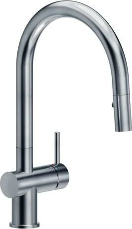 Bateria umywalkowa Reginox BATERIA FLINT GUN METAL SILVER R35993