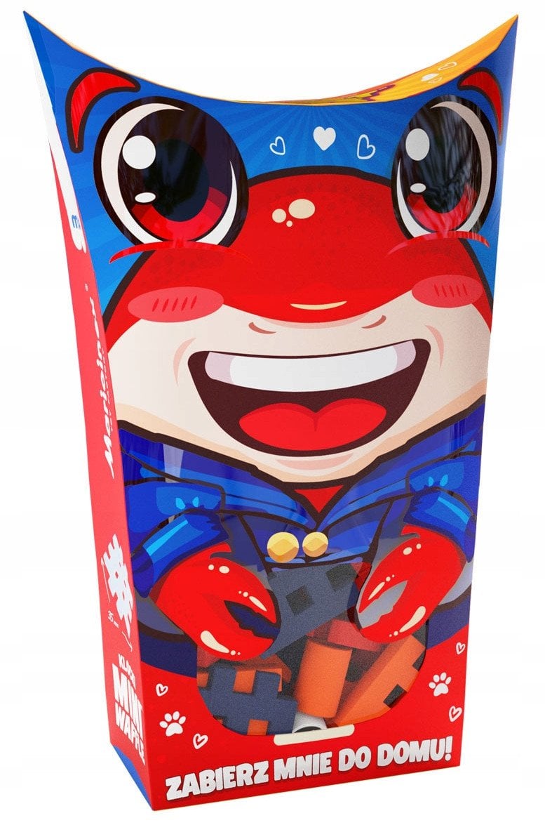 *****Klocki wafle mini PocketPets Krab 06897