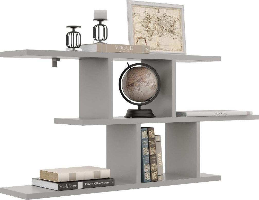 KROKUS Półka ALESIA 8 szara