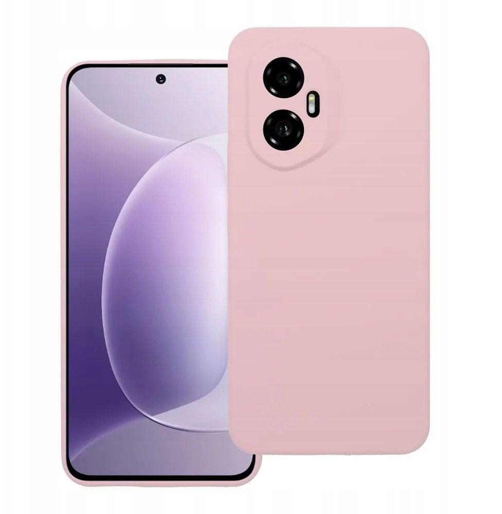 Futerał SILICONE 2mm do HONOR 300 pudrowy róż