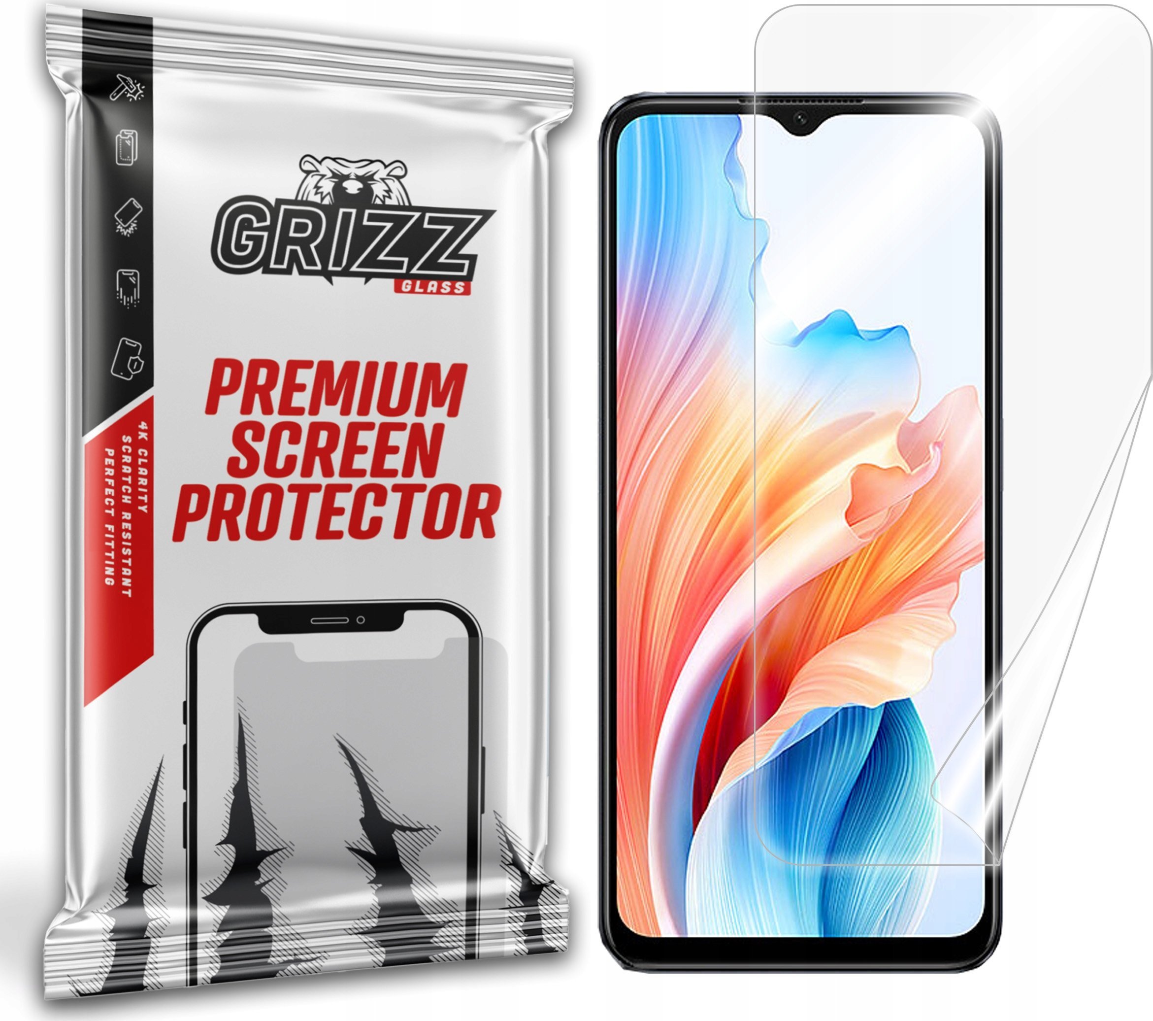 GrizzGlass Folia ceramiczna GrizzGlass CeramicFilm do Oppo A2x