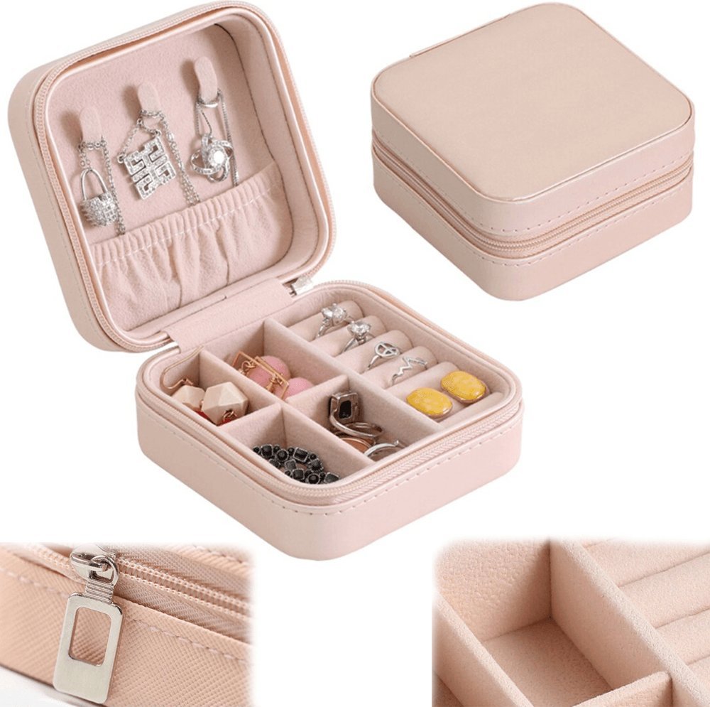 Korbi ETUI ORGANIZER PODRÓŻNY SZKATUŁKA NA BIŻUTERIĘ C3R