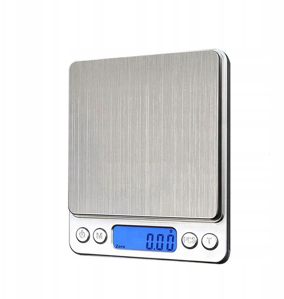 WAGA JUBILERSKA 500g 0,01g ELEKTRONICZNA DOMOWA PRECYZYJNA LCD KUCHENNA