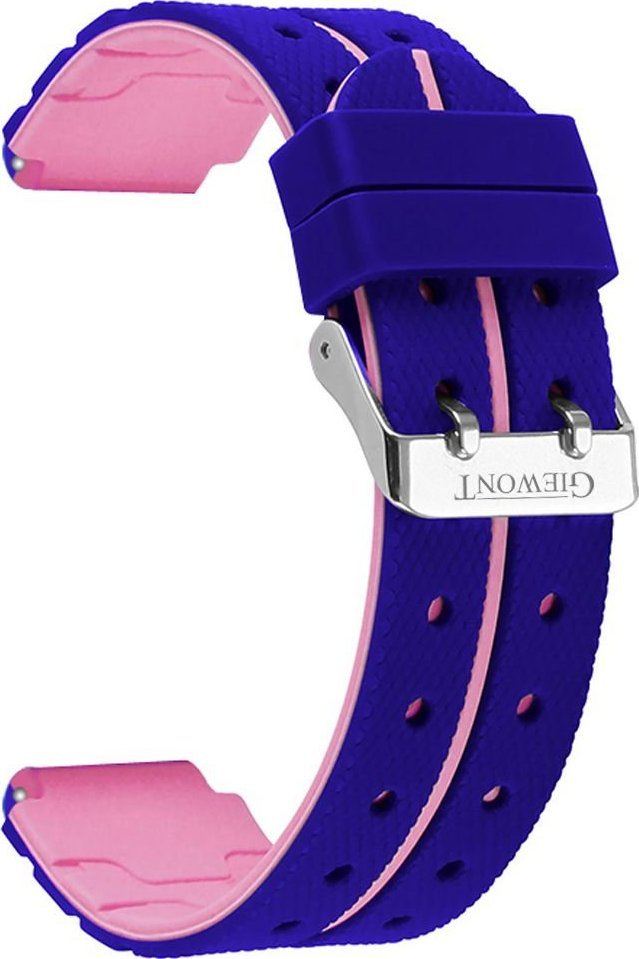 Quartz Pasek do Smartwatch Giewont GW510 Silikonowy RÓŻOWY GWP510-1