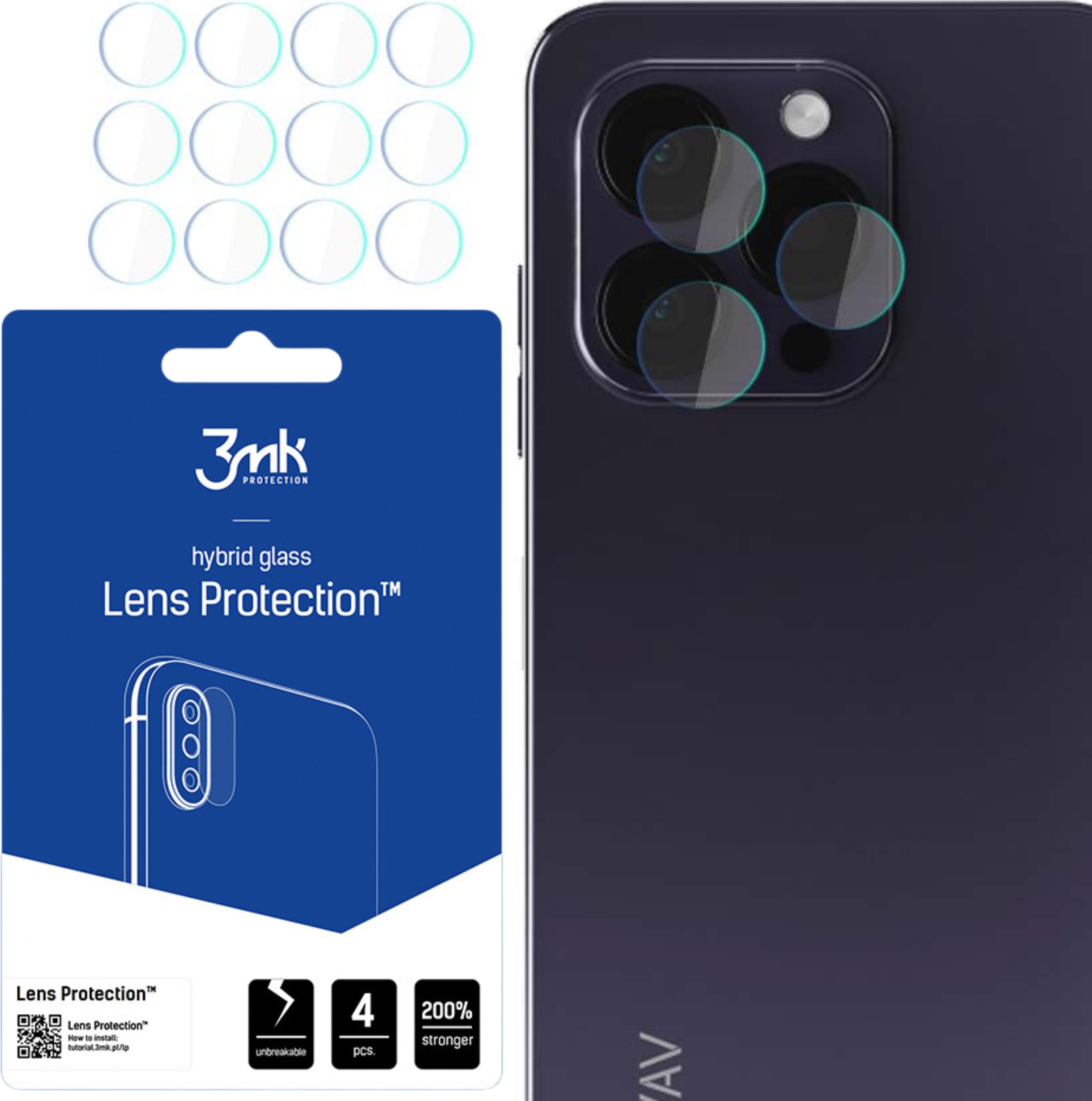 HOTWAV NOTE 13 PRO - 3MK LENS PROTECTION