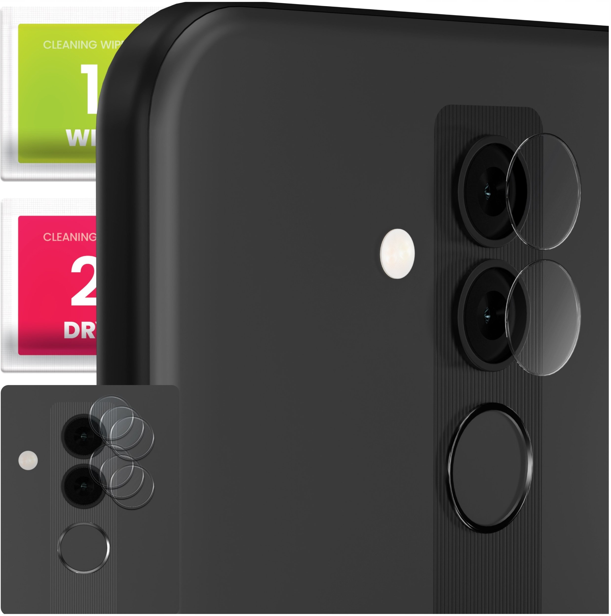 3-PAK Szkło Na Aparat Do Huawei Mate 20 Lite (Hartowane, Na Obiektyw, 9H)