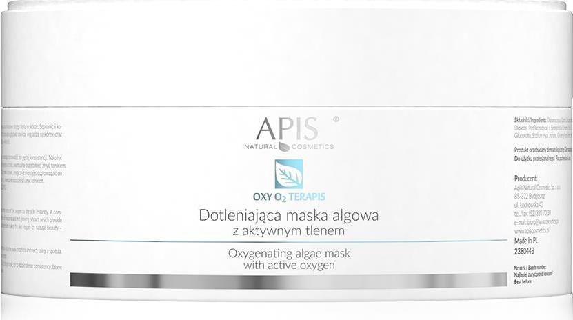 Apis APIS_Oxy O2 Terapis Oxygenating Algae Mask dotleniająca maska algowa z aktywnym tlenem 100g