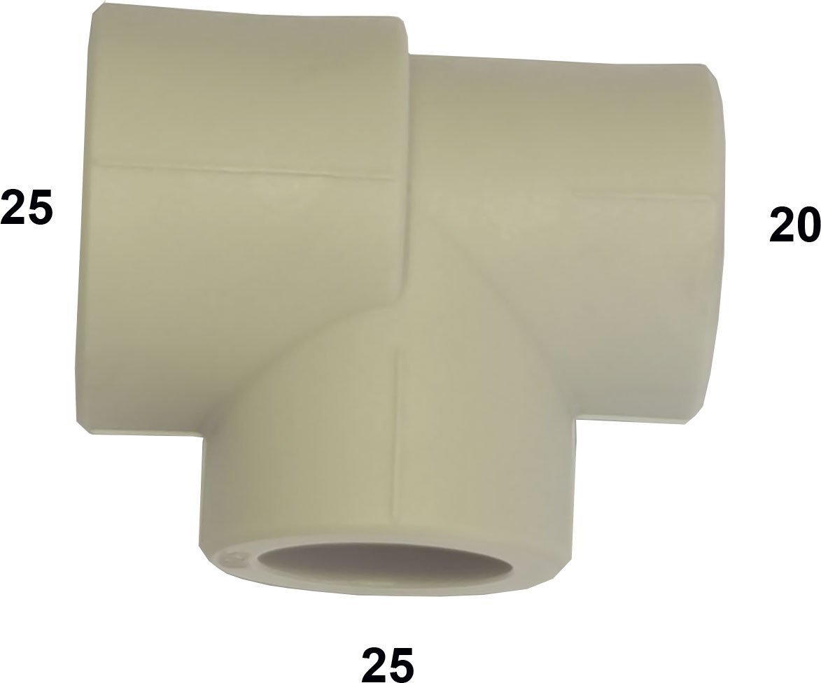 Trójnik redukcyjny PP-R - 25/25/20KAN-THERM