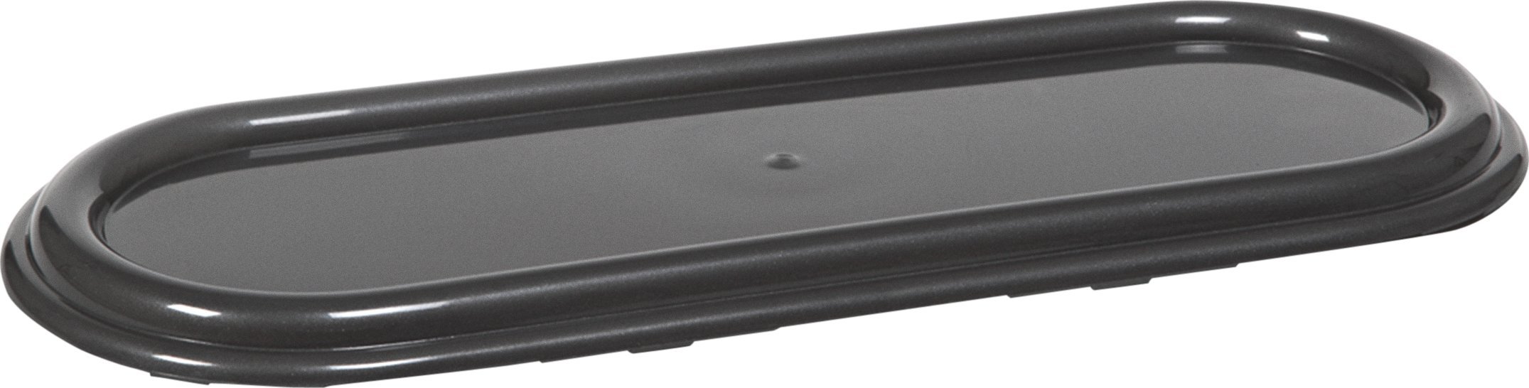 Kadax Zniczówka owalna 40 x 16, grafitowa