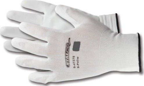 Stalco Rękawice robocze poliamidowe białe roz. 9
