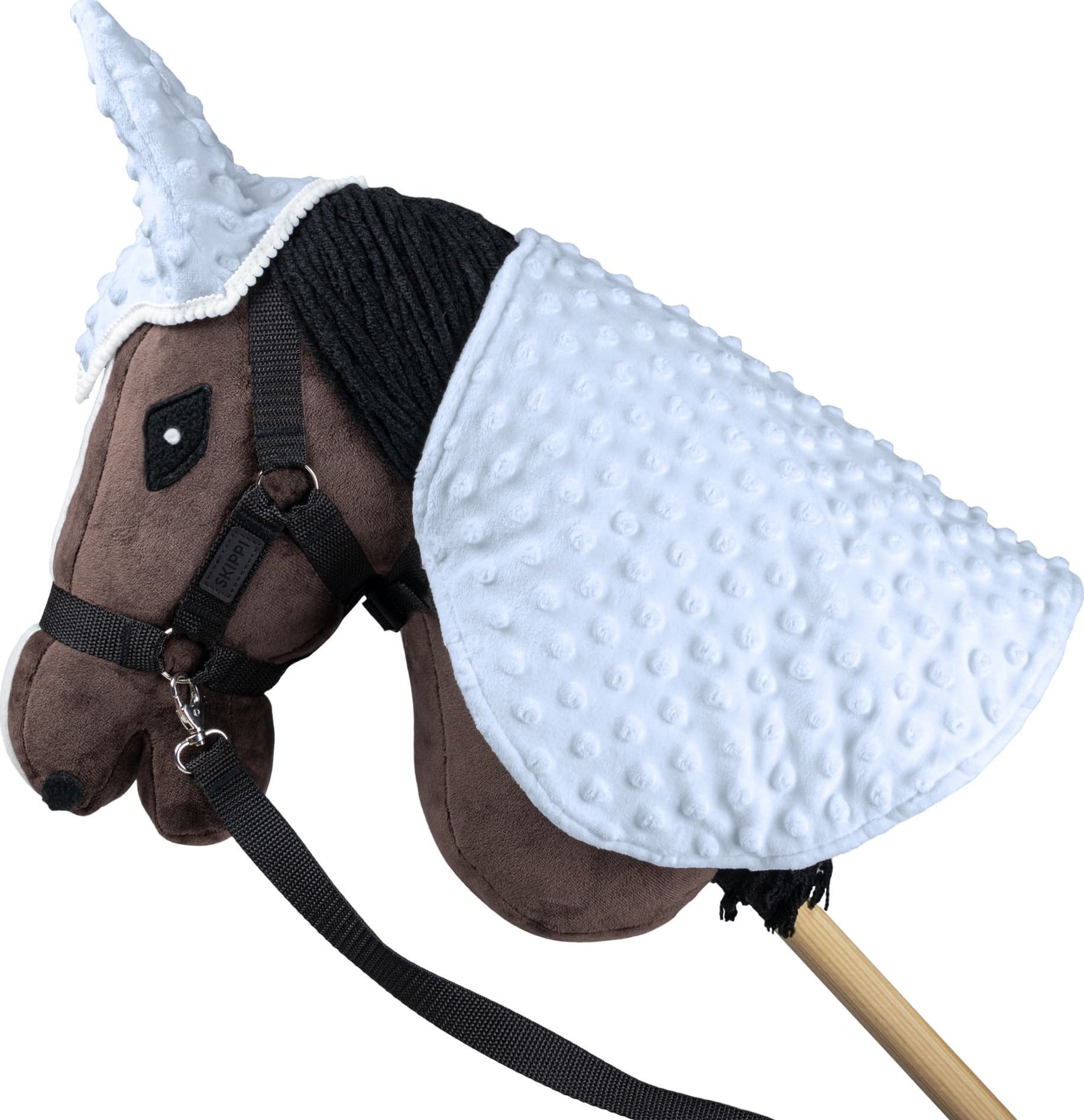 Froster Derka i nauszniki Skippi dla Hobby Horse - błękit- prezent na dzień dziecka