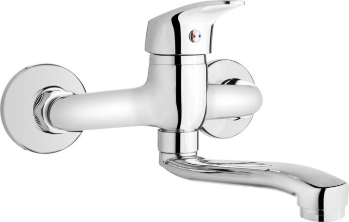 Bateria kuchenna Invena Ava New ścienna chrom (BC-06-001)