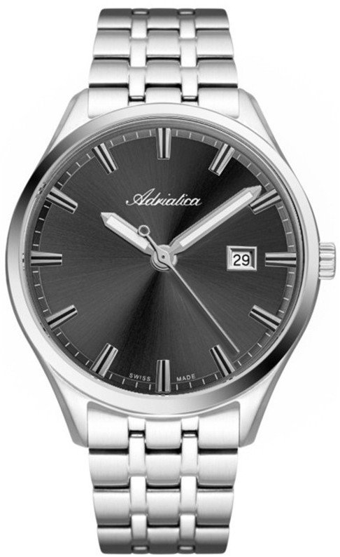 Zegarek męski Adriatica A8330.5114Q srebrny