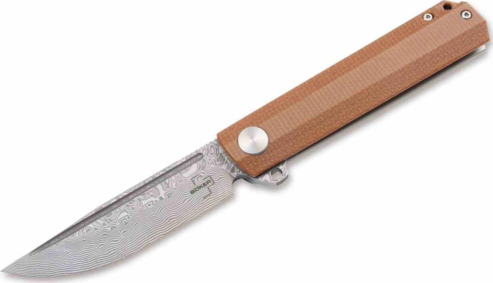 Boker Nóż Boker Plus Cataclyst Brown Damascus Flipjoint