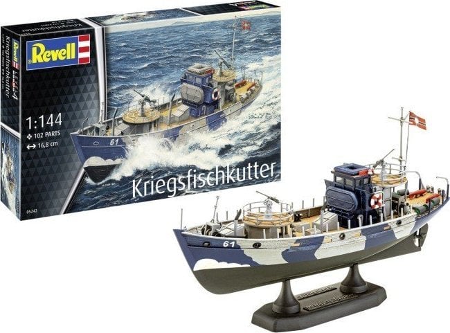 Revell Model plastikowy Statek KFK Krieg sfischkutter 1/144