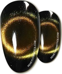Reney Cosmetics Lakier hybrydowy Reney Cat Eye Kocie oko 9D Magic Space 04 10ml uniwersalny