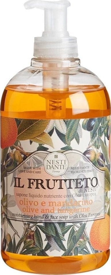 Nesti Dante Il Frutteto nawilżające mydło w płynie Olive and Tangerine 500ml