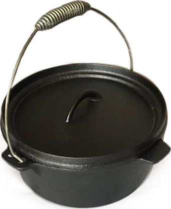 Kamado Ketaus puodas su dangčiu "Dutch Oven" 4 l