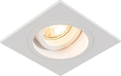 Zumaline Lampa Chuck Dl Square 1x50W GU10 biały (92703)