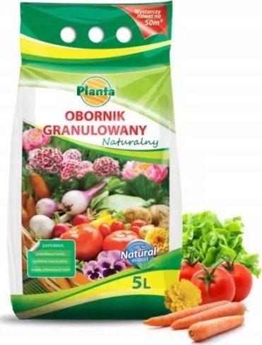 Planta Obornik naturalny granulowany kurzak BIO 5 l