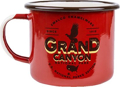 U.S. National Parks Kubek emaliowany czerwony