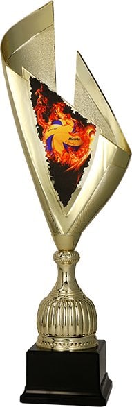 Victoria Sport Puchar plastikowy złoty - SIATKÓWKA