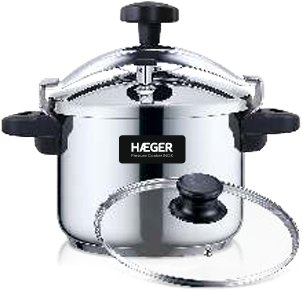 Haeger PC-6SS.019A Pressure Cooker Plus Spiediena katls 2in1 6L
