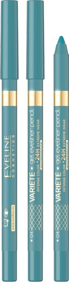 Eveline EVELINE_Variete żelowa wodoodporna kredka do oczu 04 Blue Lagoon 9g