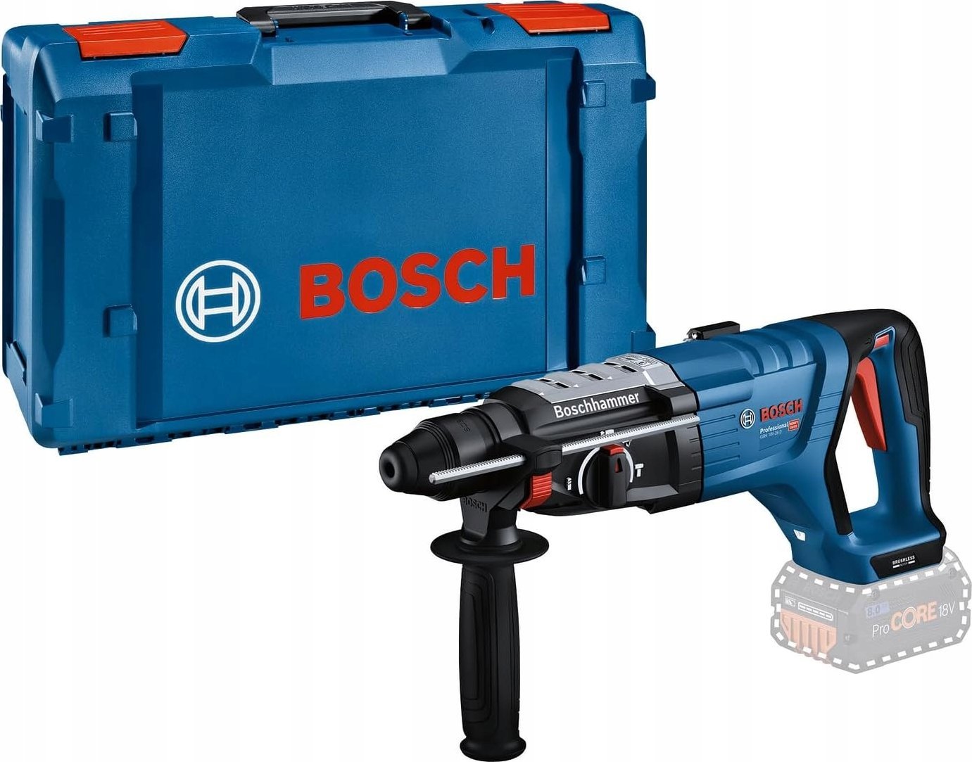 Zestaw Bosch Professional 18 V GBH akumulatorowy młot udarowo-obrotowy 850W