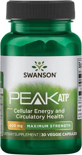 Swanson Swanson - Peak ATP 400, 400mg, 30 vkaps