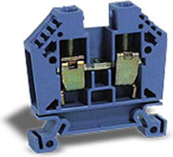 EM Group Złączka szynowa EURO 2-przewodowa 10mm2 niebieska (43402BL)