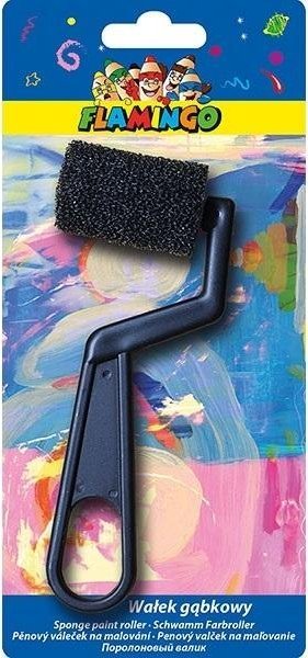 Wałek gąbkowy gładki czarny