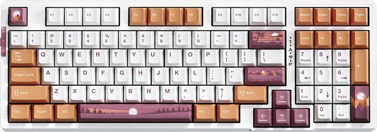 Klawiatura Endgame Gear VGN V98 Pro Gaming Tastatur, Blueberry Ice Cream - Twilight (US)