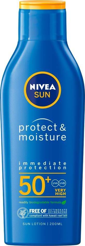 Nivea _Sun Protect Moisture nawilżający balsam do opalania SPF50 200ml