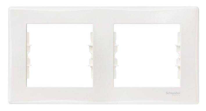 Schneider Electric Ramka podwójna Sedna pozioma kremowa SDN5800323