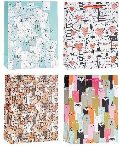 Torebka dziecięce brokat 18x23x8cm mix ROZETTE