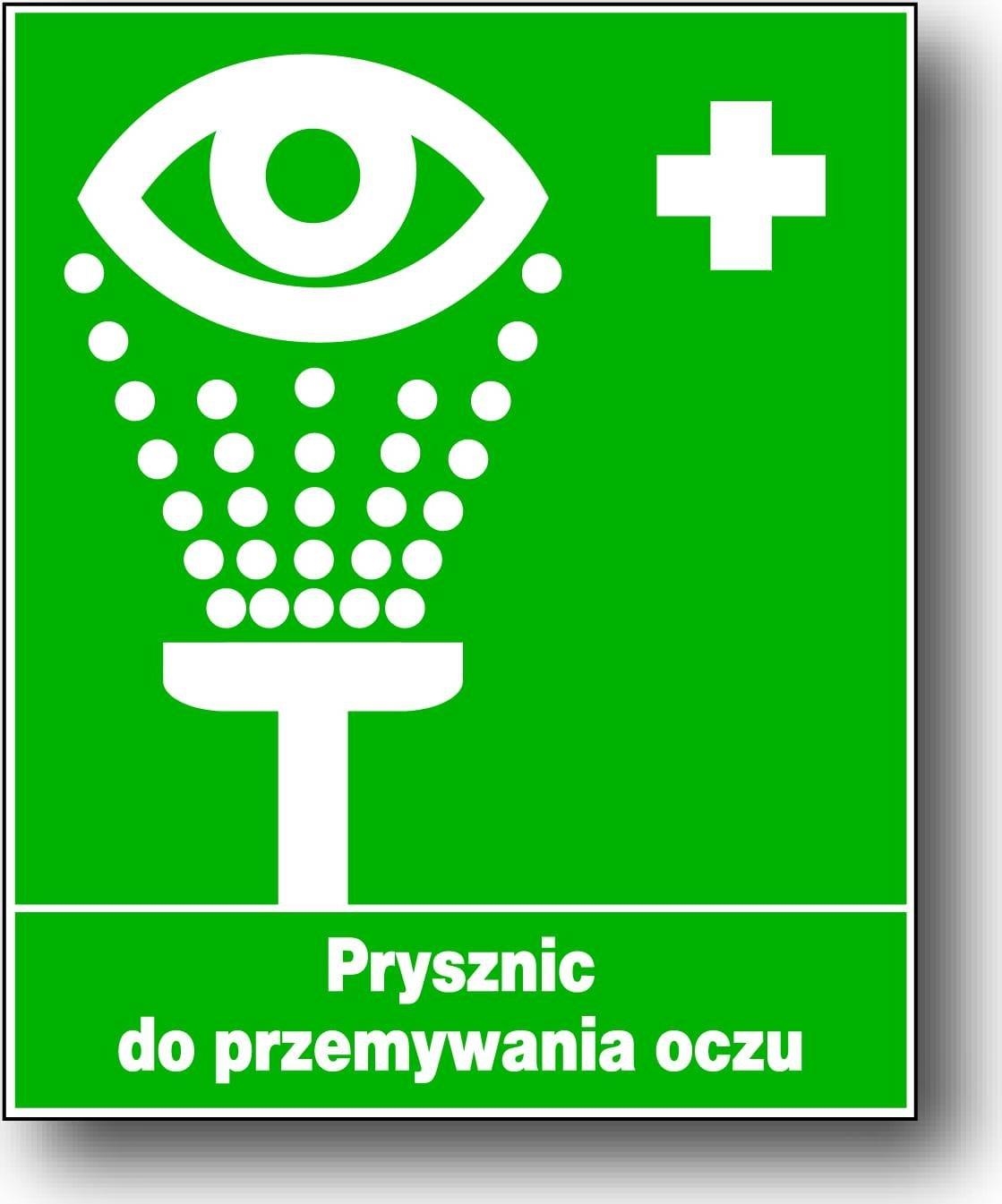 Mój dom Zio-6 Znak Tablica - Prysznic Do Przemywania Oczu