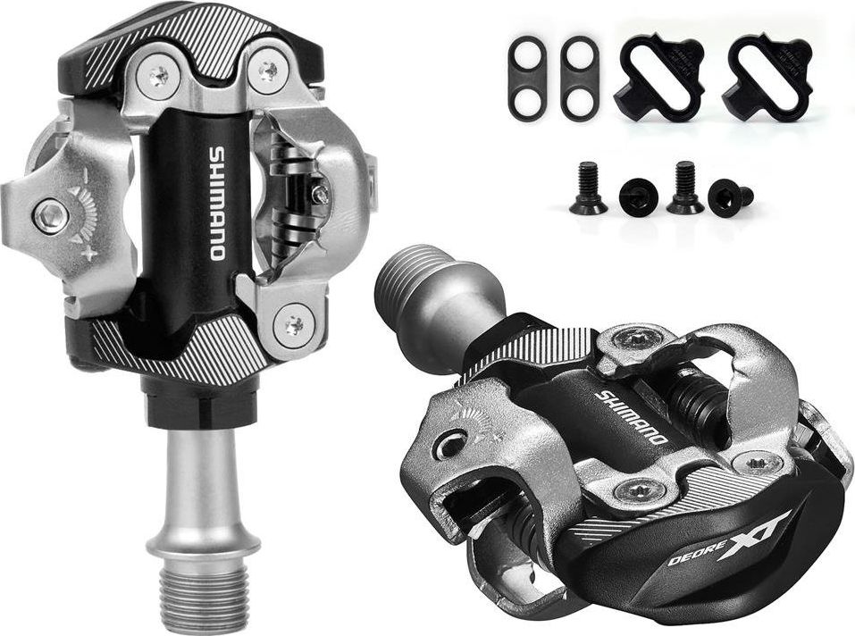 Shimano Pedały SPD Shimano XT PD­M8100 z blokami uniwersalny