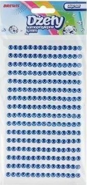 BREWIS Dżety samoprzylepne niebieskie 4mm 240szt