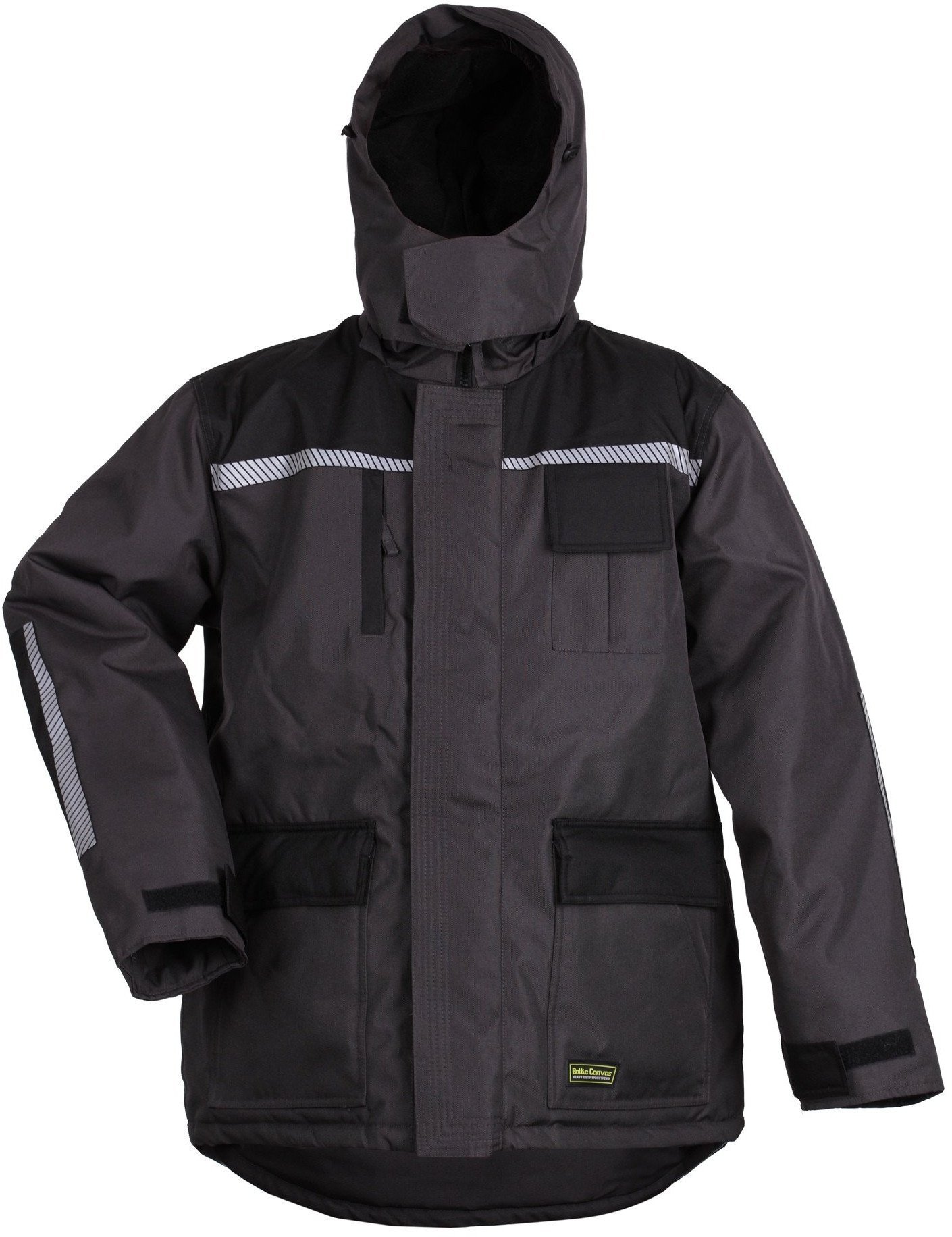 Kurtka męska Apple JACKET LONG ARCTIC GREY/BLACK WJ-8924 XL