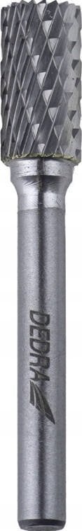 Dedra Frez trzpieniowy walcowy z zębami B12x25mm, trzpień 6mm