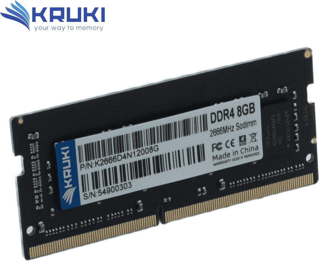 Pamięć do laptopa Kruki Pamięć DDR4 8GB Sodimm 2666MHz 1.2V