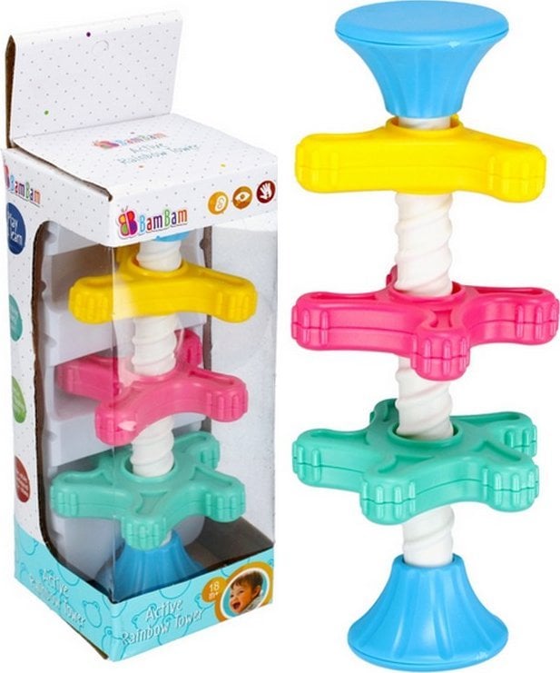 BamBam BAM BAM PIRAMIDKA EDUK AKTYWN WIEZA 8X26X8 WB144