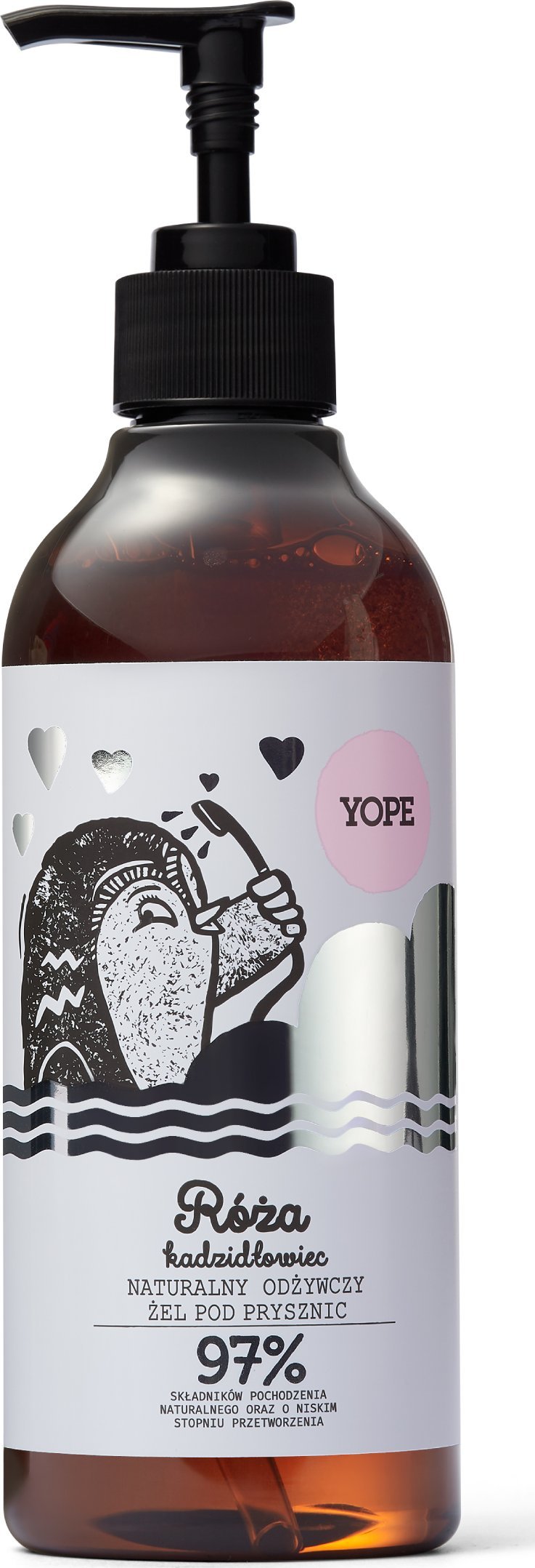 Yope Żel róża i kadzidłowiec