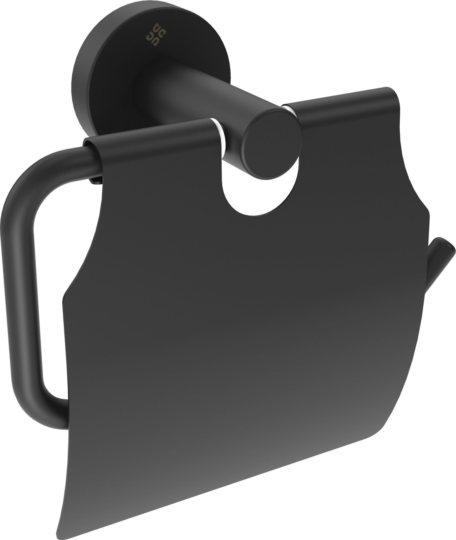 Deante Uchwyt na papier toaletowy JASMIN Czarny (ADJ_N221)