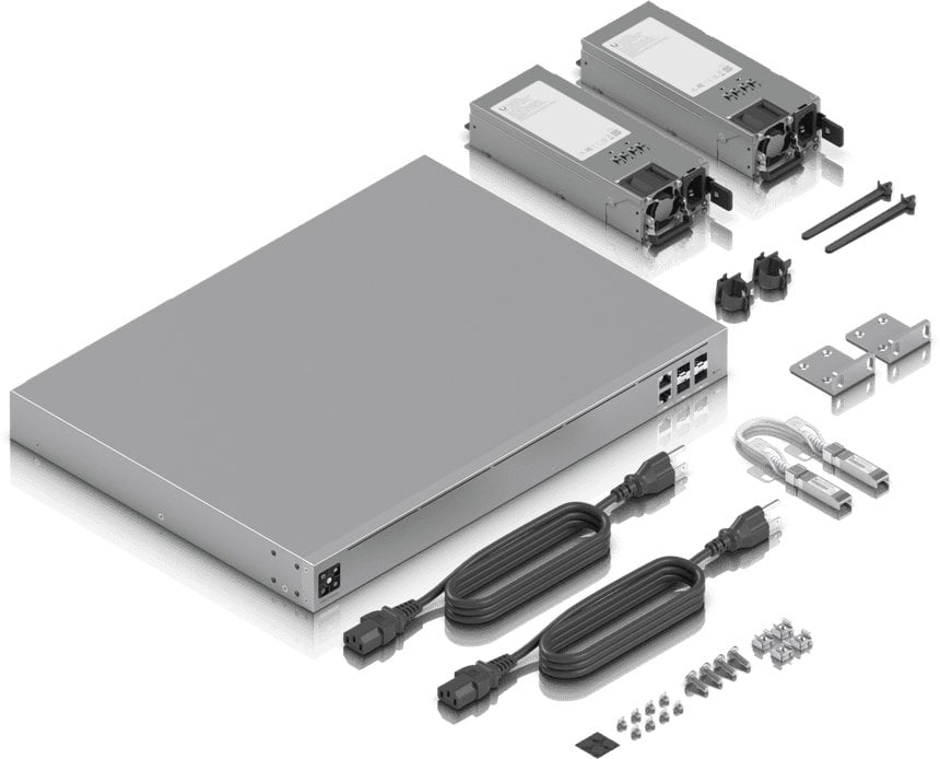 Zapora sieciowa Ubiquiti UXG-Enterprise gateway/kontroler 2500, 10000, 25000 Mbit/s