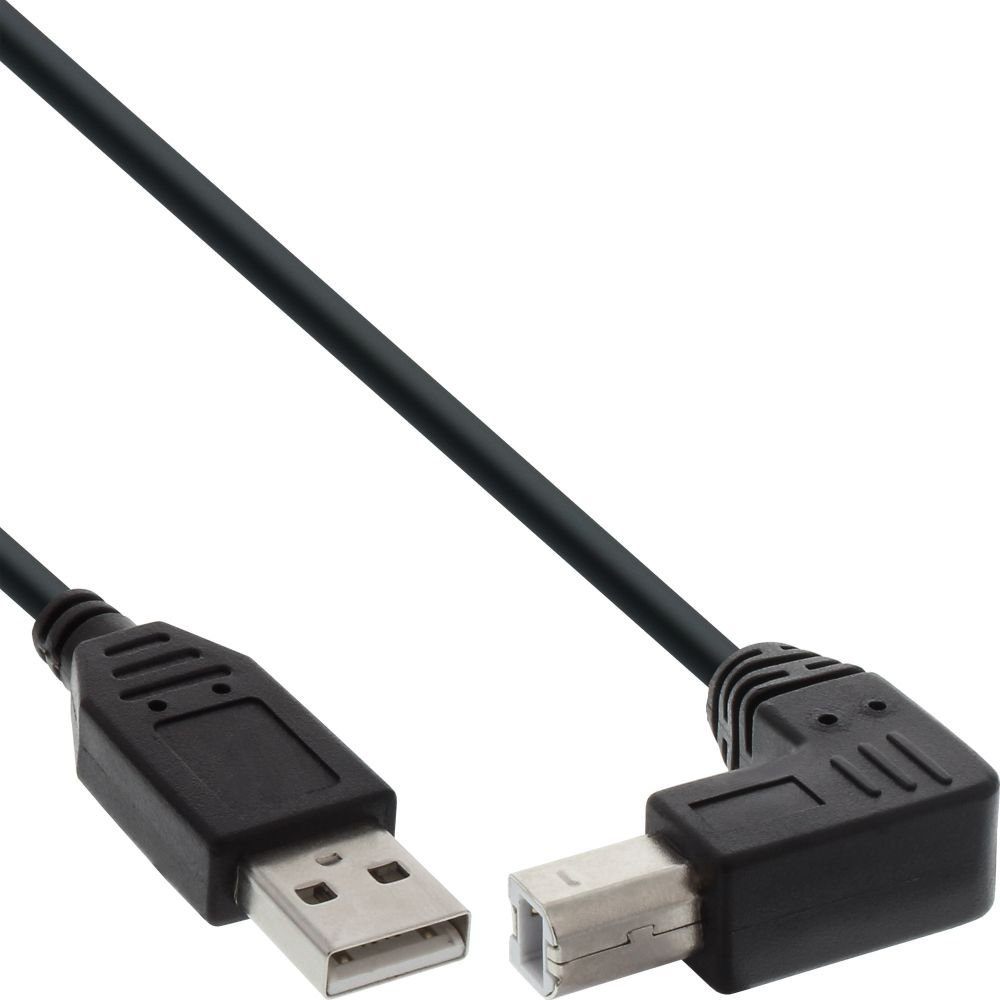 Kabel USB InLine USB-A - USB-B 2 m Czarny (34520U)