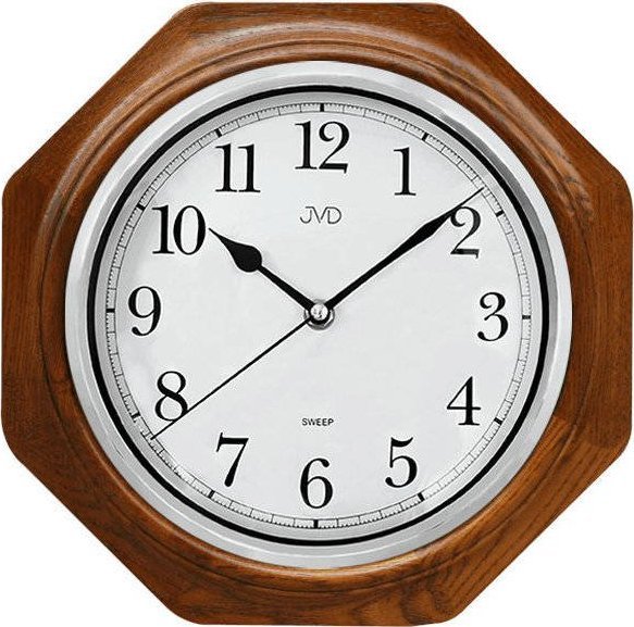 JVD Zegar ścienny JVD NS71.4 Cichy mechanizm