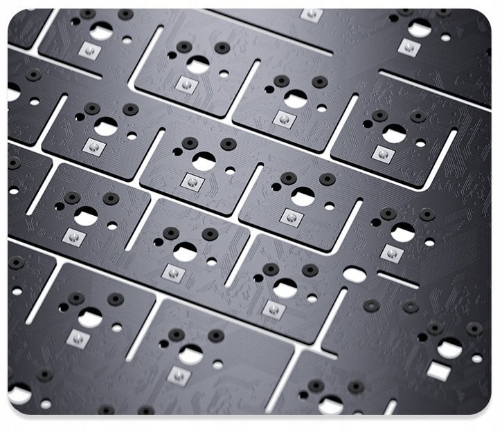 Klawiatura AK820 Pro Flying Fish Switch Purple-White-Blue-3 model-RGB