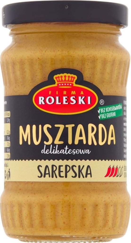 Roleski Firma Roleski Musztarda delikatesowa sarepska 175 g